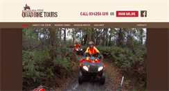 Desktop Screenshot of kookaburraridgequadbiketours.com